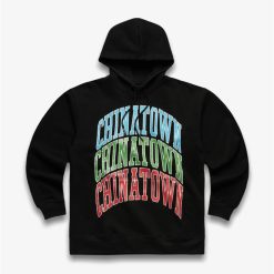 Chinatown Market CHINATOWN TRIPLE ARC HOODIE Black