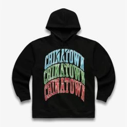 Chinatown Market CHINATOWN TRIPLE ARC HOODIE Black