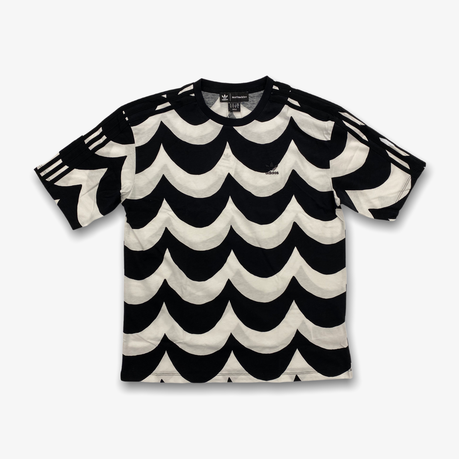 Women's Adidas MARIMEKKO OVERSIZED Tee Black White H20475 Women's Adidas MARIMEKKO OVERSIZED Tee Black White H20475 -Air Jordan Shop 34d09d7162e7bc0a2f1ea077dac50c8cea37e9f8