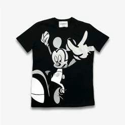 Iceberg T-shirt With Mickey Mouse Graphic Black