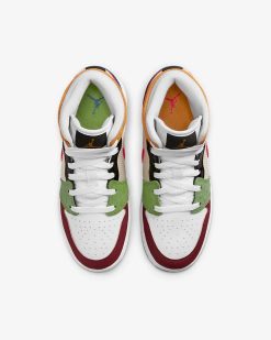 Air Jordan 1 Mid SE (GS) White Gym Red Black DR6957-100 -Air Jordan Shop 5dfcc793 c660 4c33 a4e3 80613c61e2eb