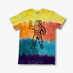 Billionaire Boys Club BBC BB Peace Dude SS Knit Tee White Tie Dye
