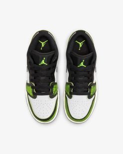 Air Jordan 1 Low SE GS Black Electric Green White DO8244-003 -Air Jordan Shop 83222d14 0214 4ea0 a13f d1d7d7dbbee7