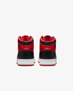Air Jordan 1 Mid GS Black Fire Red White Grade School DQ8423-060 -Air Jordan Shop 9a0ba35f 6b76 44bd a3bf 4930c120d11f