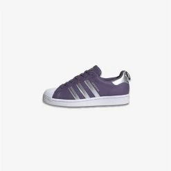 Adidas Womens Superstar Tech Purple Silver Metallic FV3631