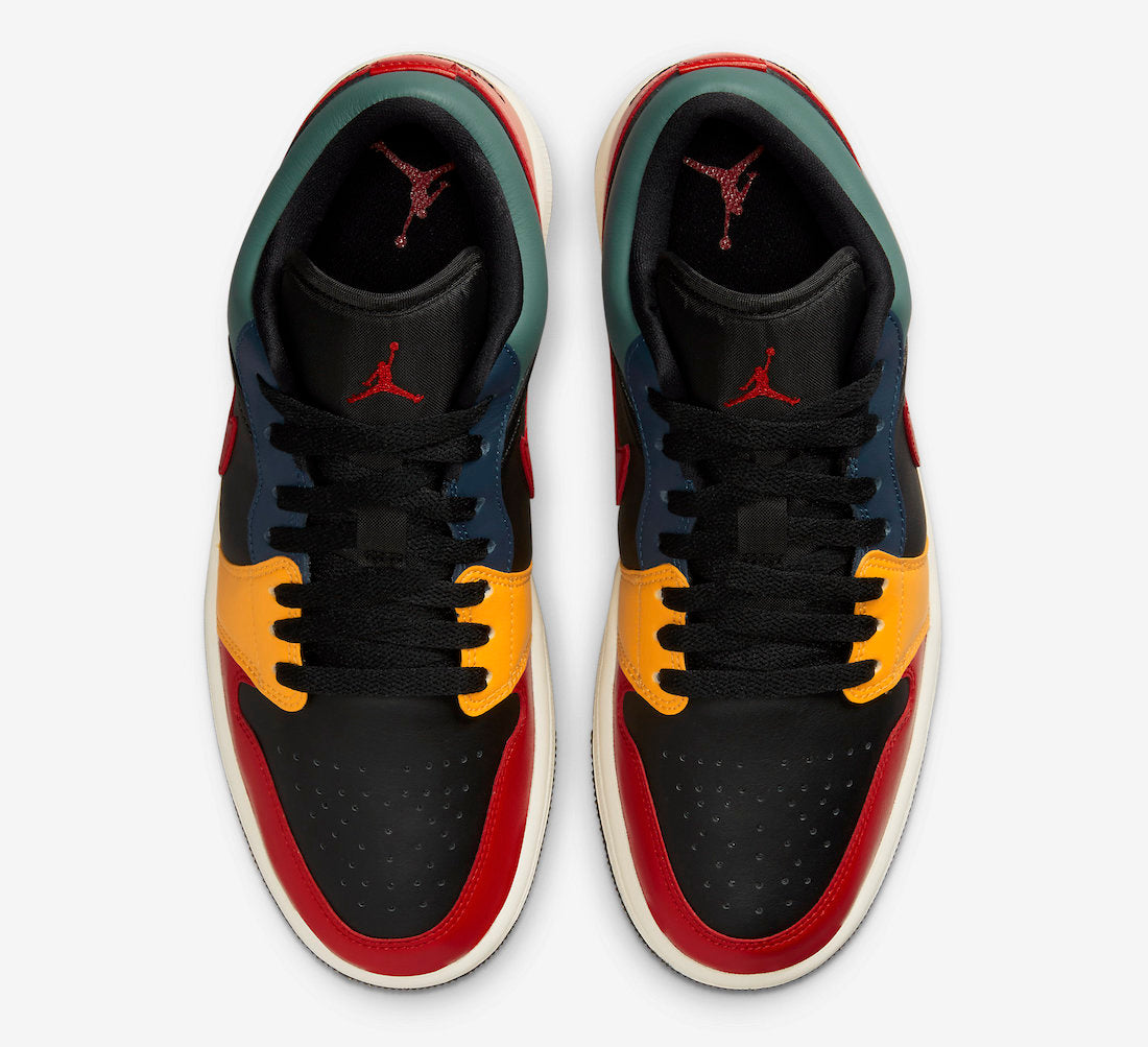 Women's Air Jordan 1 Low SE Black Fire Red Taxi DN3739-060 Women's Air Jordan 1 Low SE Black Fire Red Taxi DN3739-060 -Air Jordan Shop Air Jordan 1 Low Black Fire Red Taxi French Blue DN3739 060 Release Date 3