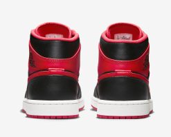 Air Jordan 1 Mid Black Fire Red White DQ8426-060 -Air Jordan Shop Air Jordan 1 Mid Alternate Bred Black Fire Red White DQ8426 060 Release Date 5