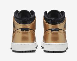 Air Jordan 1 Mid SE (GS) Black Metallic Gold White DR6967-071 3 Air Jordan 1 Mid SE (GS) Black Metallic Gold White DR6967-071 -Air Jordan Shop Air Jordan 1 Mid GS Black Metallic Gold DR6967 071 Release Date 5