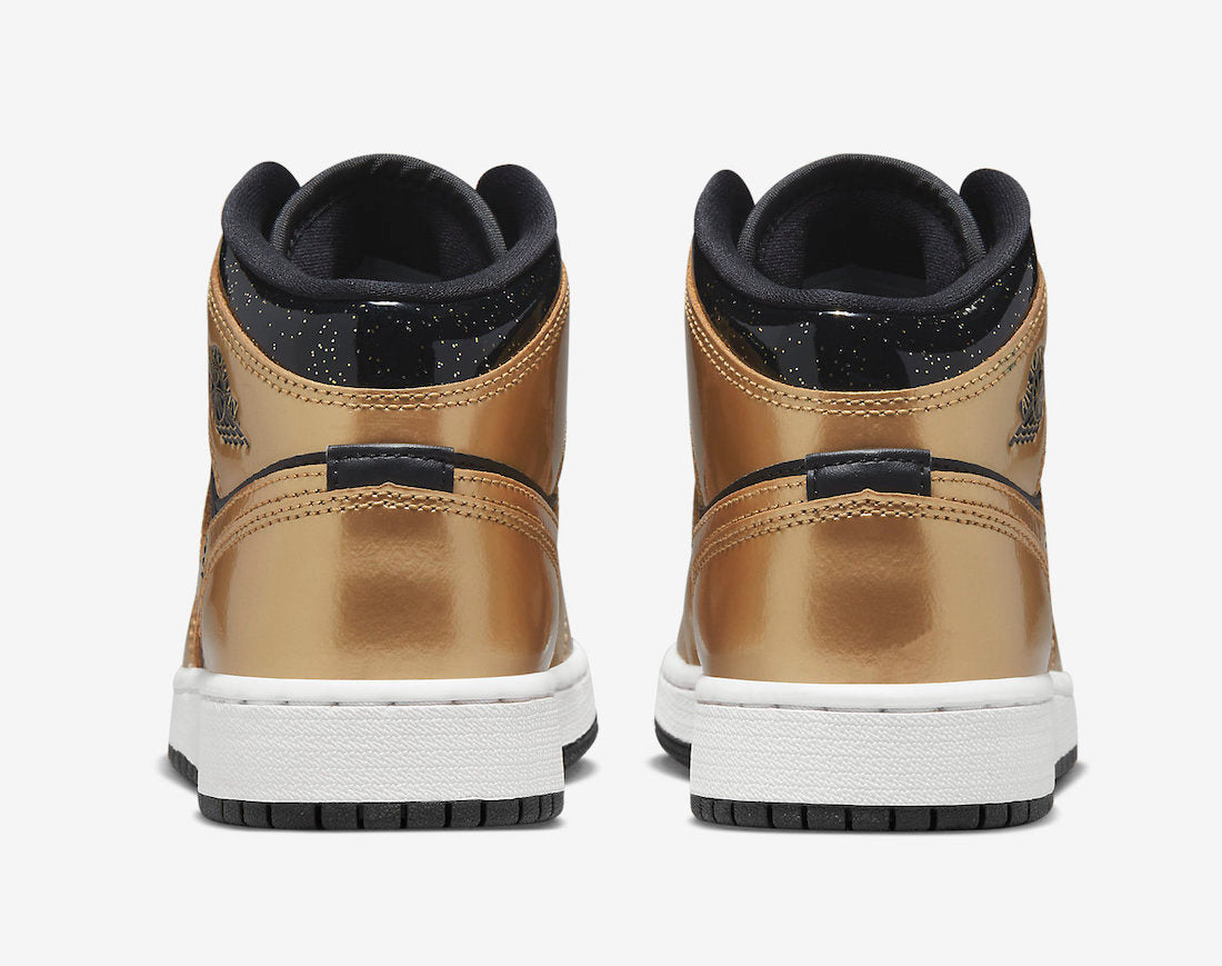 Air Jordan 1 Mid SE (GS) Black Metallic Gold White DR6967-071 Air Jordan 1 Mid SE (GS) Black Metallic Gold White DR6967-071 -Air Jordan Shop Air Jordan 1 Mid GS Black Metallic Gold DR6967 071 Release Date 5