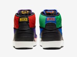 Women's Air Jordan 2 Retro University Red Black CT6244-600 -Air Jordan Shop Air Jordan 2 Multicolor CT6244 600 Release Date Price 5