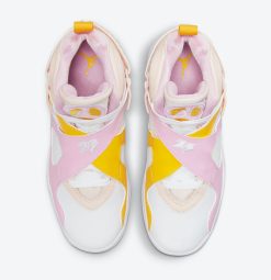 Air Jordan 8 Retro (GS) Orange Pearl LT Arctic Pink 580528-816 -Air Jordan Shop Air Jordan 8 GS Arctic Punch 580528 816 Release Date 3