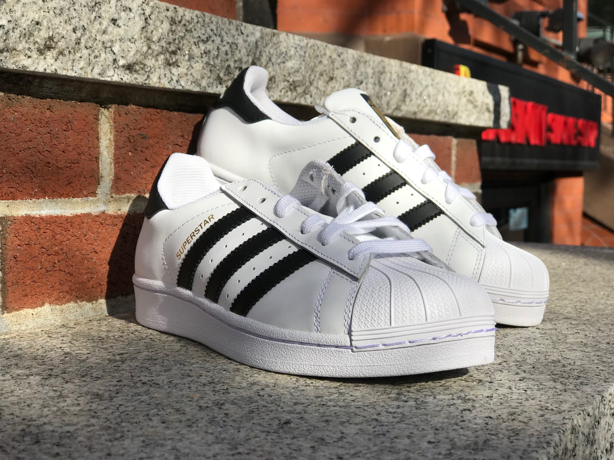 Adidas Superstar Grade School White Black C77154 Adidas Superstar Grade School White Black C77154 -Air Jordan Shop IMG 2236
