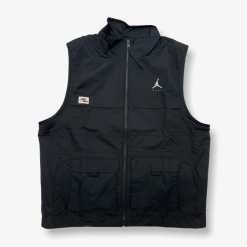 Air Jordan Jordan Jumpman Track Top Vest Black DC7304-010