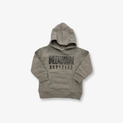 Billionaire Boys Club BBC Kids Straight Font Hoodie Heather Grey