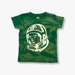 Billionaire Boys Club BBC Kids BB Washed Helmet SS Knit Tee Amazon Green