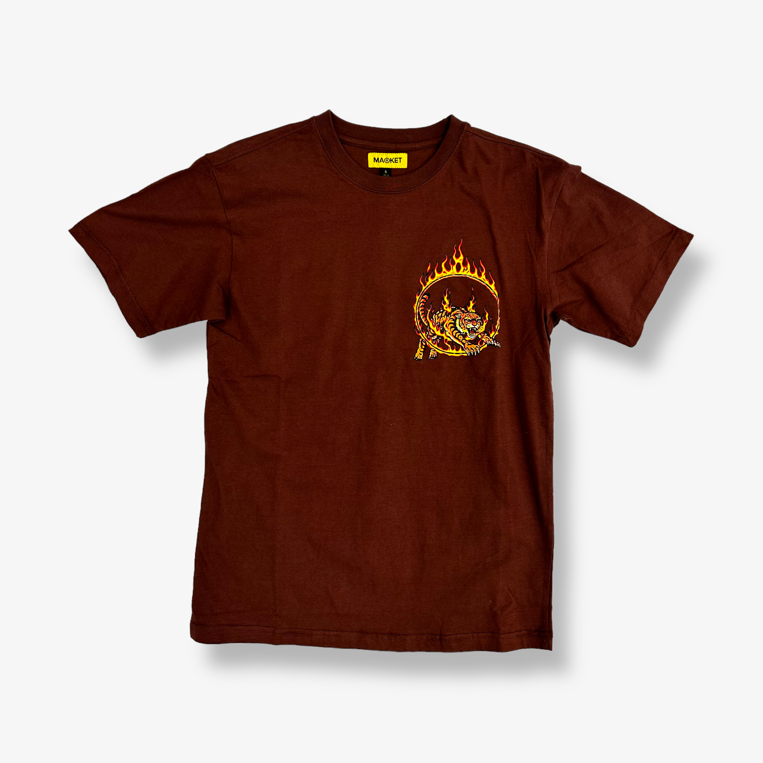 MARKET MAN EATER T-SHIRT BROWN Chinatown Market MARKET MAN EATER T-SHIRT BROWN -Air Jordan Shop PhotoRoom 20230111 165147