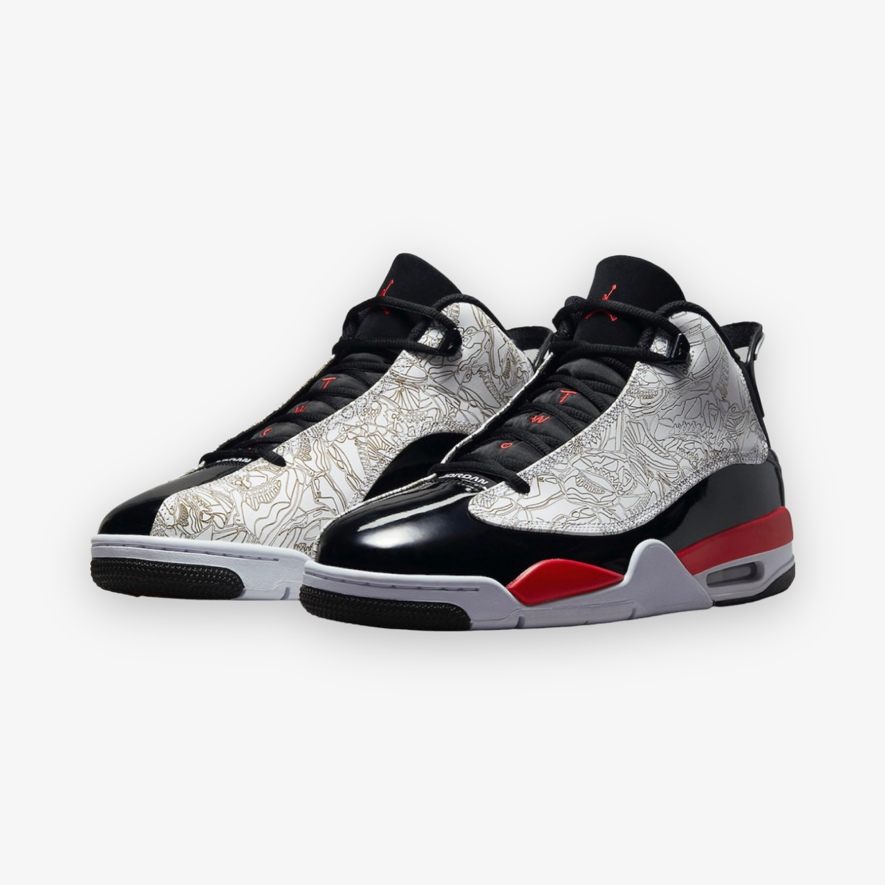 Air Jordan Dub Zero White Fire Red Black 311046-162 Air Jordan Dub Zero White Fire Red Black 311046-162 -Air Jordan Shop PhotoRoom 001 20230127 180324