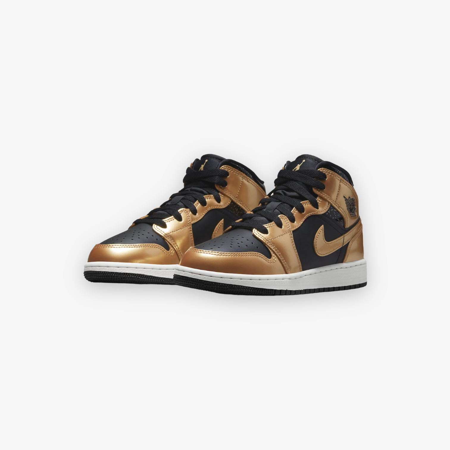 Air Jordan 1 Mid SE (GS) Black Metallic Gold White DR6967-071 Air Jordan 1 Mid SE (GS) Black Metallic Gold White DR6967-071 -Air Jordan Shop PhotoRoom 002 20230111 164737