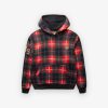 Air Jordan Checkered Hoodie Red DV1578-612