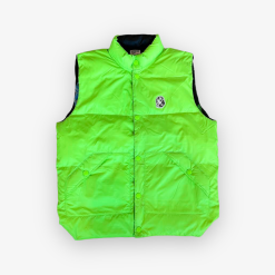 Billionaire Boys Club BBC BB Matrix Reversible Vest Green Gecko