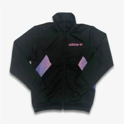 Adidas Degrade TT Track Jacket Black DV2032