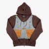 Air Jordan Jordan 23 Engineered Hoodie With Vest Brown DC9581-203