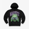Chinatown Market MARKET Alien Sightseeing Glow In The Dark Hoodie Black
