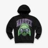Chinatown Market MARKET Alien Sightseeing Glow In The Dark Hoodie Black