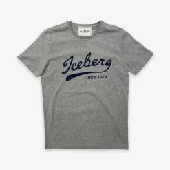 Iceberg Script Grey Tee