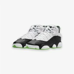 Air Jordan Jordan 6 Rings GS White Green Strike Black 323419-130
