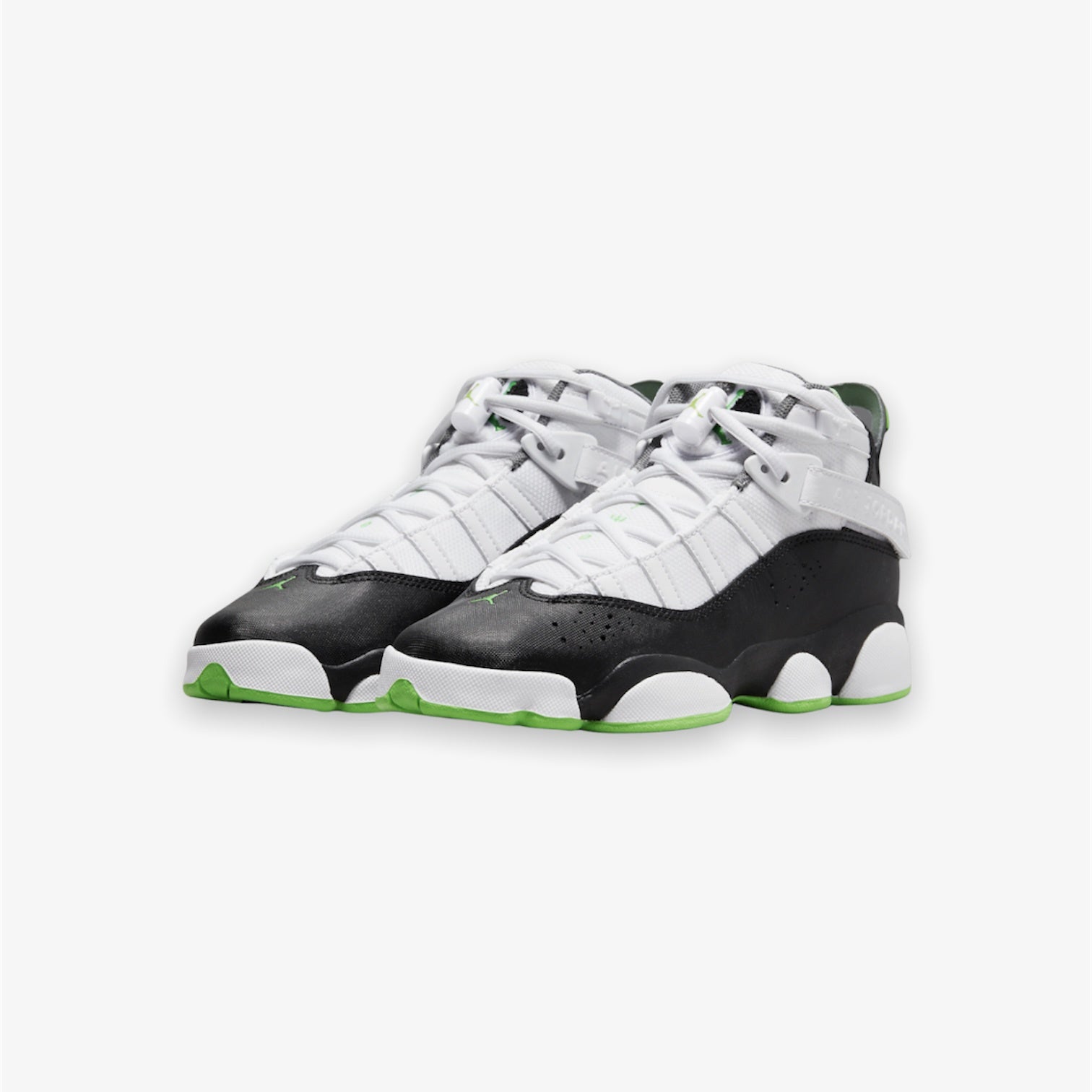 Jordan 6 rings GS White Green Strike Black 323419-130 Air Jordan Jordan 6 Rings GS White Green Strike Black 323419-130 -Air Jordan Shop PhotoRoom 20220201 130014
