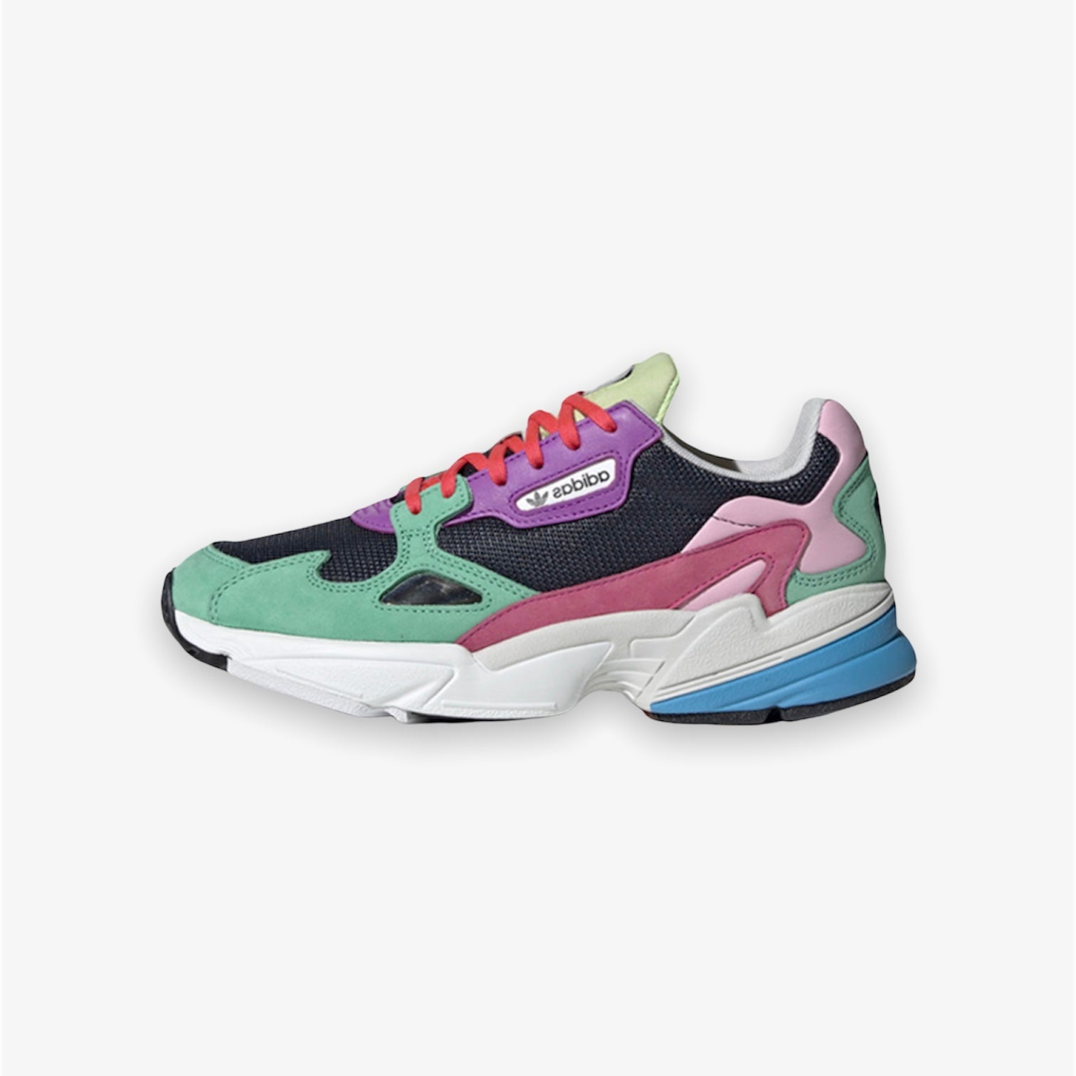 Women's Adidas Falcon Collegiate Navy Hi-Res Green CG6211 Women's Adidas Falcon Collegiate Navy Hi-Res Green CG6211 -Air Jordan Shop PhotoRoom 20220204 151401