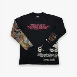 Billionaire Boys Club BBC BB Lost At Sea LS Knit Black