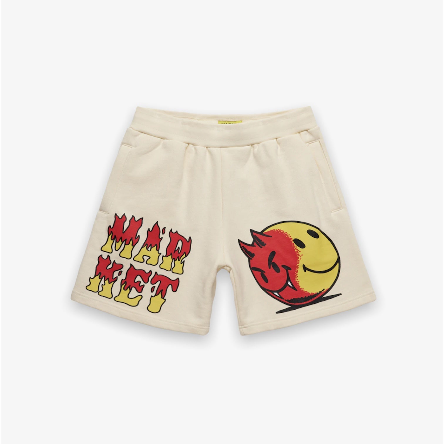Market Smiley Good And Evil Sweatshorts Cream Chinatown Market Market Smiley Good And Evil Sweatshorts Cream -Air Jordan Shop PhotoRoom 20220601 151305