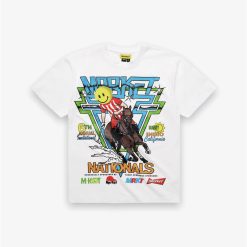 Chinatown Market Market Smiley Polo Horserace Tee White