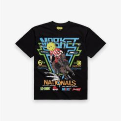 Chinatown Market Market Smiley Polo Horserace Tee Black