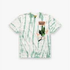 Chinatown Market Market Growth Market Tee Green Stripe Tie Dye