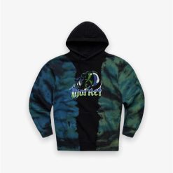 Chinatown Market Market Killing The Game Glow In The Dark Hoodie Dark Tie Dye