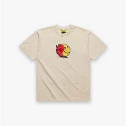 Chinatown Market Market Smiley Good And Evil Tee Cream