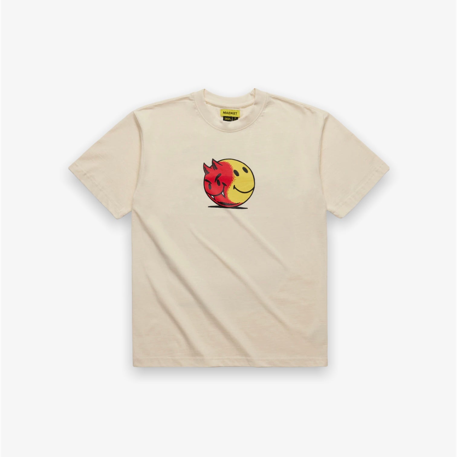 Market Smiley Good And Evil Tee Cream Chinatown Market Market Smiley Good And Evil Tee Cream -Air Jordan Shop PhotoRoom 20220601 160740