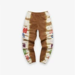 Chinatown Market Market Air Transit Puff Sweatpants Brown Tie Dye