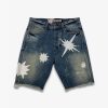 Billionaire Boys Club BBC BB Sunburst Denim Shorts Martian