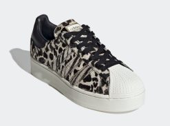 Adidas Women's Superstar Bold Cblack Owhite FV3463 -Air Jordan Shop adidas Superstar Bold Fuzzy Animal Print FV3463 Release Date 2