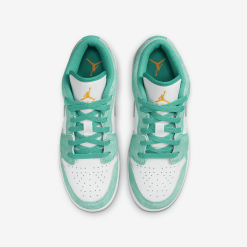 Air Jordan 1 Low SE (GS) New Emerald Taxi White DO8244-301 -Air Jordan Shop air jordan 1 low gs se new emerald do8244 301 16615500216045
