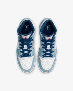 Air Jordan 1 Mid SE GS French Blue Fire Red White DR6235-401 -Air Jordan Shop c1a228b8 8c01 4320 93b8 79bc25823fb7