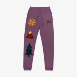 Billionaire Boys Club BBC BB Sunrise Sweat Pant Violet