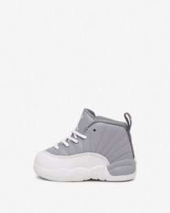 Air Jordan 12 Retro TD Stealth White Cool Grey 850000-015 -Air Jordan Shop jordan 850000 015 01
