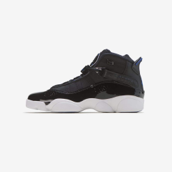 Air Jordan 6 Rings GS Black Hyper Royal White 323419-016